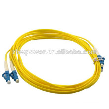 LC cabo de fibra óptica, sm dx cabo de fibra óptica patch, jumper de fibra óptica feita na China